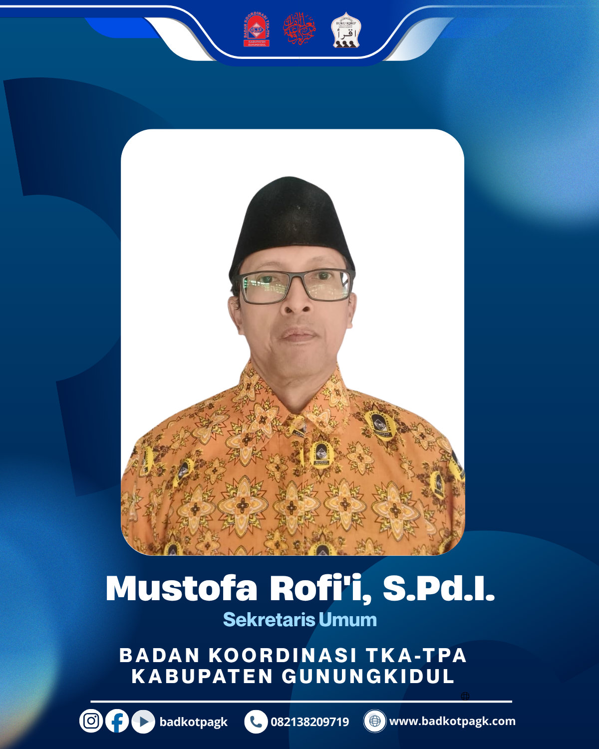 Mustofa Rofii, S.Pd.I.